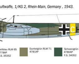 1:72 Dornier Do 217 K1/K2 w/ Fritz-X Guided Bombs 