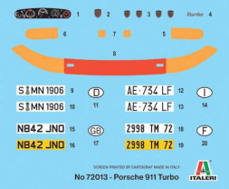 1:24 Porsche 911 Turbo (Complete Set)