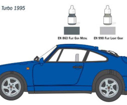 1:24 Porsche 911 Turbo (Complete Set)
