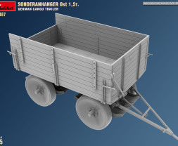 1:35 Sonderanhanger Ost 1.5t German Cargo Trailer