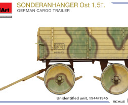 1:35 Sonderanhanger Ost 1.5t German Cargo Trailer