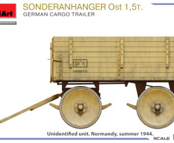 1:35 Sonderanhanger Ost 1.5t German Cargo Trailer