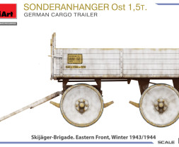 1:35 Sonderanhanger Ost 1.5t German Cargo Trailer