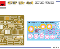 1:35 Chevrolet G7117 1,5t 4x4 Repair Truck