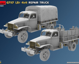 1:35 Chevrolet G7117 1,5t 4x4 Repair Truck