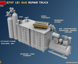 1:35 Chevrolet G7117 1,5t 4x4 Repair Truck