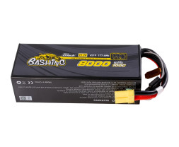 Gens ace Bashing Serie G-Tech LiPo - 6S 8000mAh 22,2V 6S1P (100C) HardCase, EC5 Plug