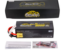 Gens ace Bashing Serie G-Tech LiPo - 6S 8000mAh 22,2V 6S1P (100C) HardCase, EC5 Plug