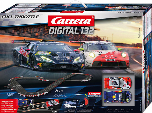View Product - Autodráha Carrera Digital 132 – Full Throttle, délka 8 m