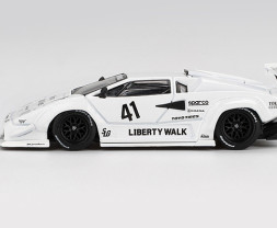 1:64 Lamborghini Countach LB-Works White 2024 Tokyo Auto Salon