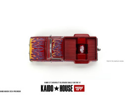 1:64 Chevrolet Silverado Dually on Fire V1 - Kaido House