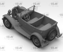 1:24 GAZ-A in German Service