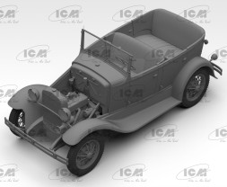 1:24 GAZ-A in German Service