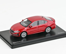 1:43 Škoda Octavia IV (2020) – červená Velvet metalíza