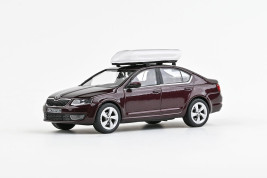 1:43 Škoda Octavia III (2012) – Rosso Brunello metalíza