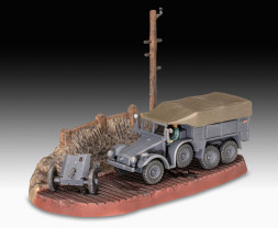 1:76 Krupp Protze KFZ 69 with 3,7cm Pak (Starter Kit)