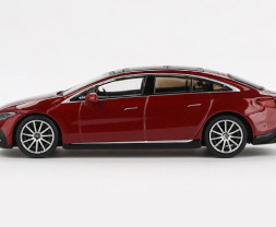1:64 Mercedes-Benz EQS 580 4MATIC Red Metallic