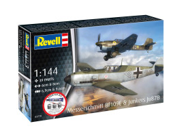 1:144 Messerschmitt Bf 109 E & Junkers Ju 87 B Stuka (Starter Kit)