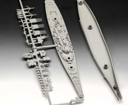 1:1200 Battleship USS New Jersey (Starter Kit)