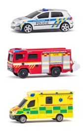 Záchranná vozidla CZ (3 ks)