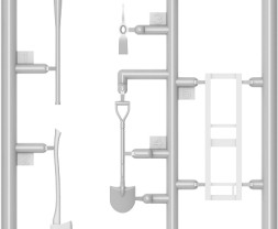 1:35 G7107 Cargo Truck w/ Ben Hur Trailer