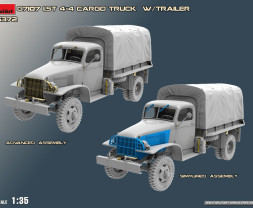 1:35 G7107 Cargo Truck w/ Ben Hur Trailer