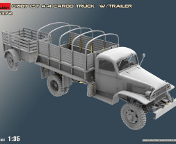 1:35 G7107 Cargo Truck w/ Ben Hur Trailer