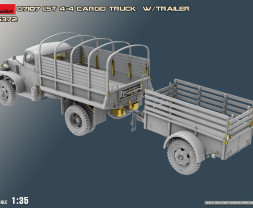 1:35 G7107 Cargo Truck w/ Ben Hur Trailer