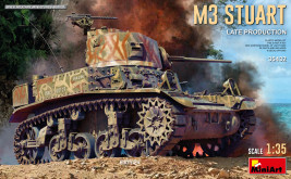 1:35 M3 Stuart Light Tank Late Production