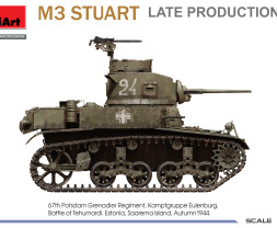 1:35 M3 Stuart Light Tank Late Production