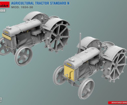 1:35 Agricultural Tractor Standard N Mod. 1934–36