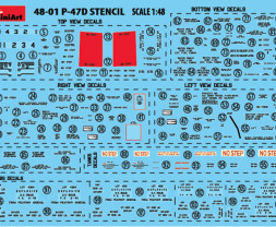 1:48 Republic P-47D-10RE Razorback (Advanced Kit)