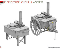 1:35 Kleine Feldküche Hf.14 w/ Crew 