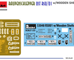 1:35 Raupenschlepper Ost RSO/01 w/ Wooden Shelter