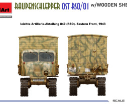 1:35 Raupenschlepper Ost RSO/01 w/ Wooden Shelter