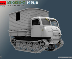 1:35 Raupenschlepper Ost RSO/01 w/ Wooden Shelter