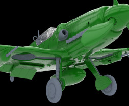 1:48 Avia S-199 Erla Canopy (edice HYBRiD)