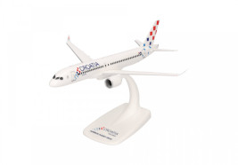 1:200 Airbus A220-300 (BD-500-1A11) Croatia Airlines, Named ″Zagreb″ (Snap-Fit)