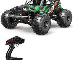 1:14 RC auto High Speed Car Hunter Monster Truck 4WD 2.4GHz RTR (zelené)