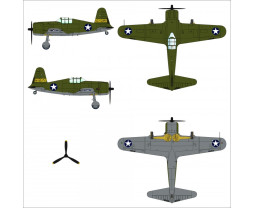 1:72 Vultee P-66 Vanguard