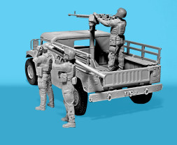 1:35 Drone Hunters Diorama Set