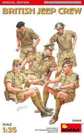 1:35 British Jeep Crew (Special Edition)