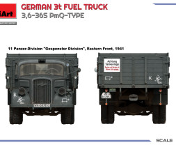 1:35 German 3t Fuel Truck 3,6-36S PmQ-Type
