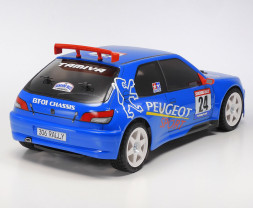 1:10 Peugeot 306 Maxi Blue Painted Body BT-01 Chassis (stavebnice)