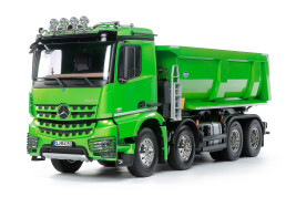 1:14 RC Mercedes-Benz Arocs 4151 8x4 Tipper Truck Pre-Painted Candy Green Edition (stavebnice)