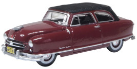 1:87 Nash Rambler Custom Landau Convertible Closed 1950 Sunset Maroon