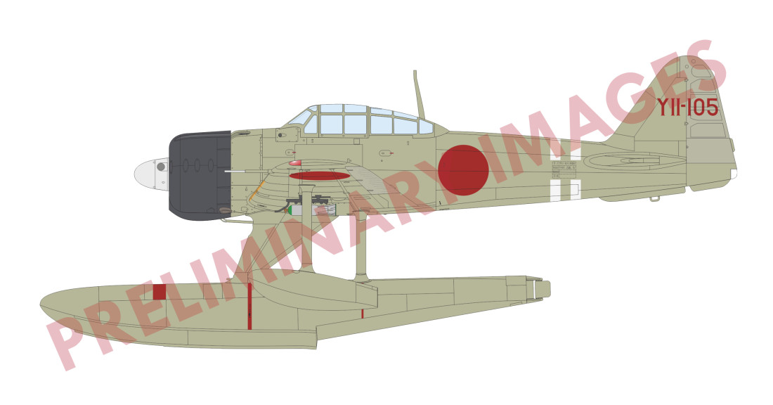 Náhled produktu - 1:48 Mitsubishi A6M2-N Rufe (WEEKEND edition)