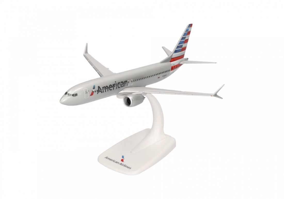 View Product - 1:200 Boeing B737 MAX 8 American Airlines ″2010s″ Colors (Snap-Fit)