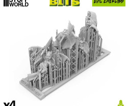 3D Printed Evil Cherubs 1:48 - 3D tištění Zlí Cherubíni (4 ks)