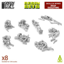 3D Printed Set Dead Skeletons – 3D tištění lidští kostlivci (8 ks)